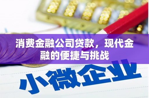 吴川消费金融公司贷款，现代金融的便捷与挑战