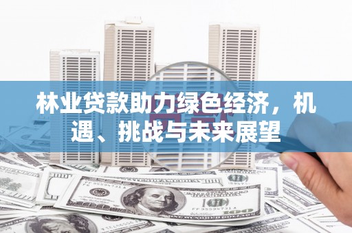 吴川林业贷款助力绿色经济，机遇、挑战与未来展望