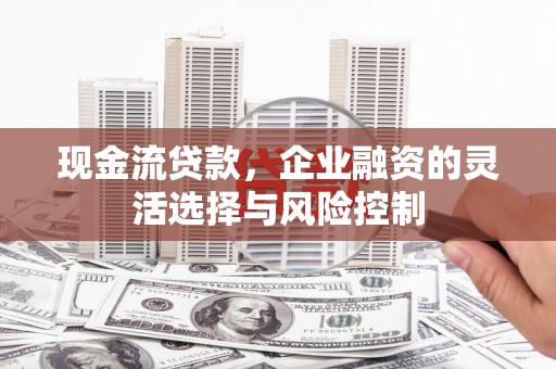 吴川现金流贷款，企业融资的灵活选择与风险控制