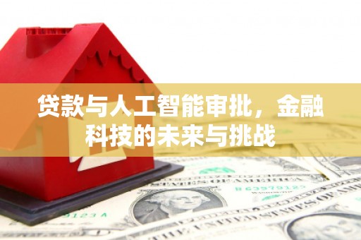 吴川贷款与人工智能审批，金融科技的未来与挑战