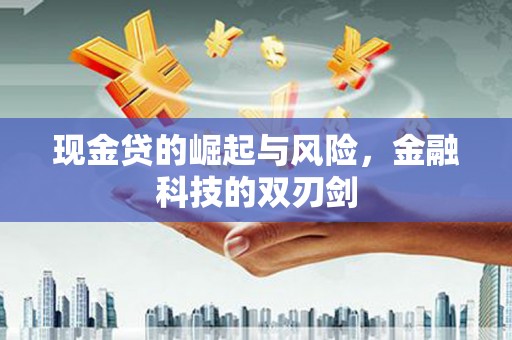 吴川现金贷的崛起与风险，金融科技的双刃剑