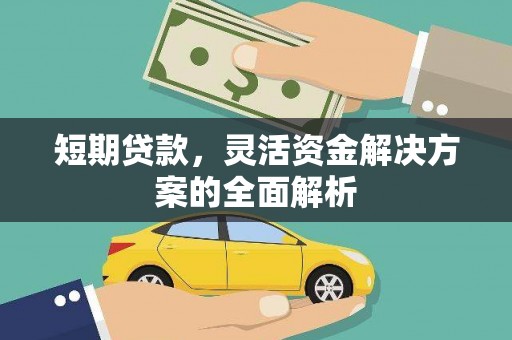 吴川短期贷款，灵活资金解决方案的全面解析