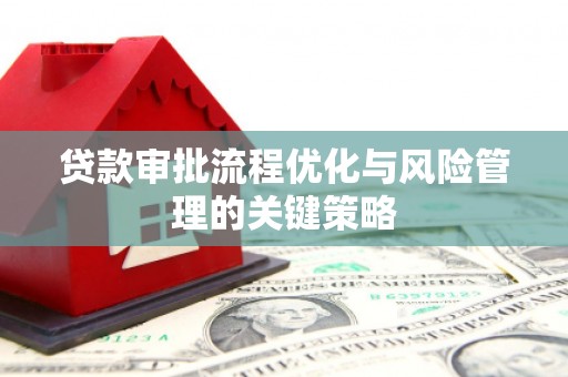 吴川贷款审批流程优化与风险管理的关键策略