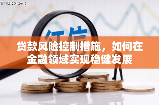 吴川贷款风险控制措施，如何在金融领域实现稳健发展