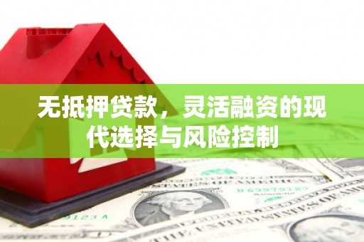 吴川无抵押贷款，灵活融资的现代选择与风险控制