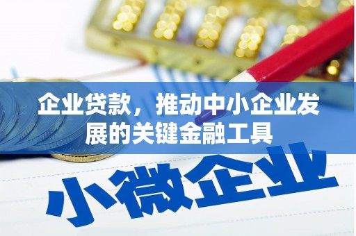 吴川企业贷款，推动中小企业发展的关键金融工具