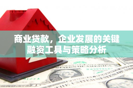吴川商业贷款，企业发展的关键融资工具与策略分析