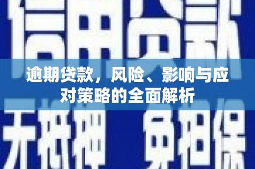 吴川逾期贷款，风险、影响与应对策略的全面解析