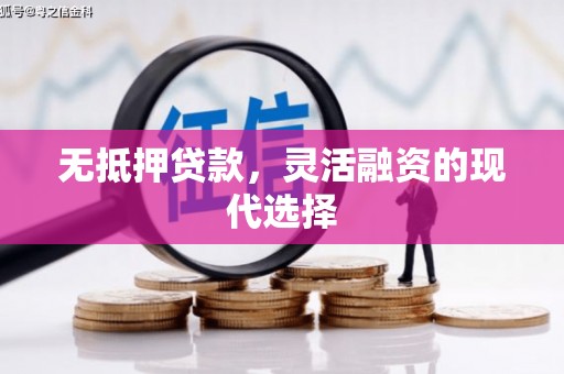 吴川无抵押贷款，灵活融资的现代选择