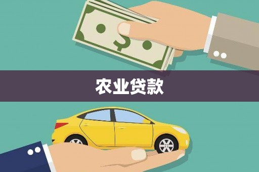 吴川农业贷款