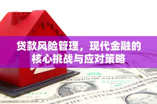 吴川贷款风险管理，现代金融的核心挑战与应对策略