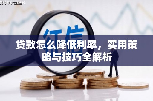 吴川贷款怎么降低利率，实用策略与技巧全解析