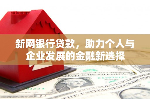 吴川新网银行贷款，助力个人与企业发展的金融新选择