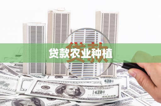 吴川贷款农业种植