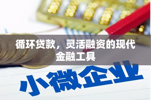 吴川循环贷款，灵活融资的现代金融工具