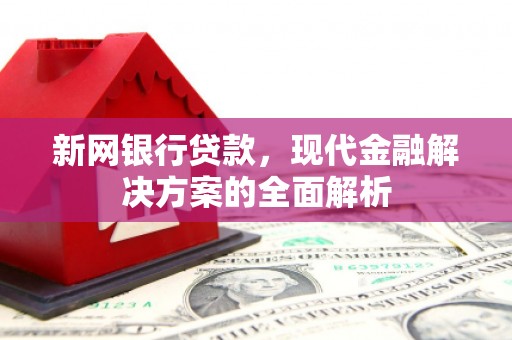 吴川新网银行贷款，现代金融解决方案的全面解析