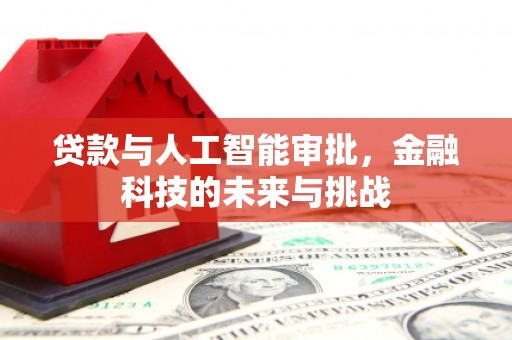 吴川贷款与人工智能审批，金融科技的未来与挑战