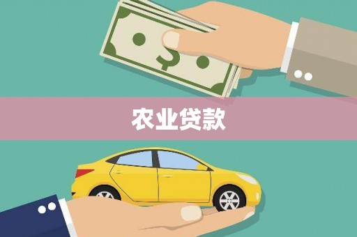 吴川农业贷款