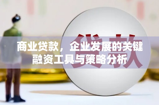 吴川商业贷款，企业发展的关键融资工具与策略分析