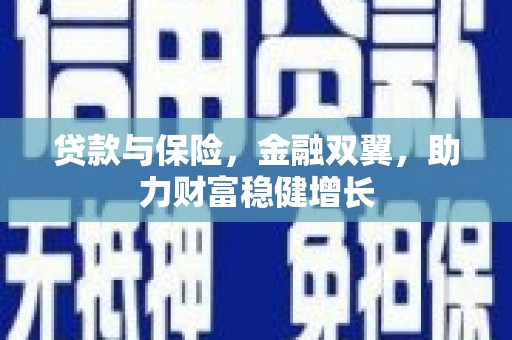 吴川贷款与保险，金融双翼，助力财富稳健增长