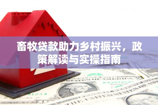 吴川畜牧贷款助力乡村振兴，政策解读与实操指南
