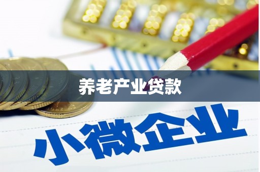 吴川养老产业贷款