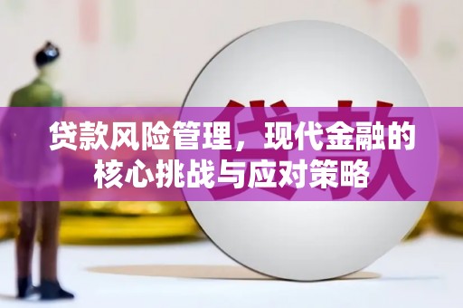 吴川贷款风险管理，现代金融的核心挑战与应对策略
