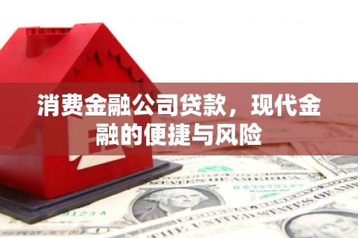 吴川消费金融公司贷款，现代金融的便捷与风险