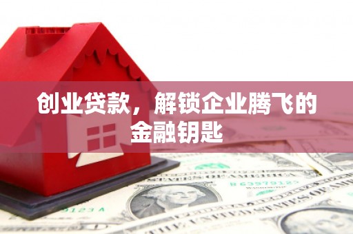 吴川创业贷款，解锁企业腾飞的金融钥匙