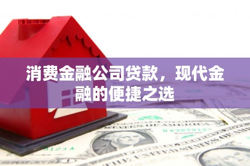 吴川消费金融公司贷款，现代金融的便捷之选