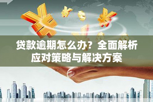 吴川贷款逾期怎么办？全面解析应对策略与解决方案