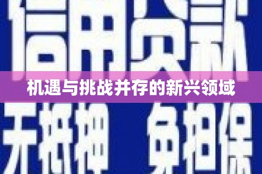 吴川机遇与挑战并存的新兴领域