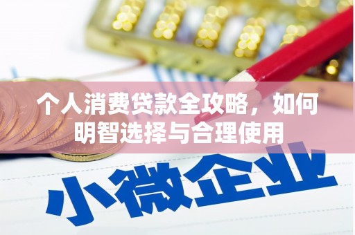 吴川个人消费贷款全攻略，如何明智选择与合理使用