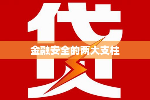吴川金融安全的两大支柱