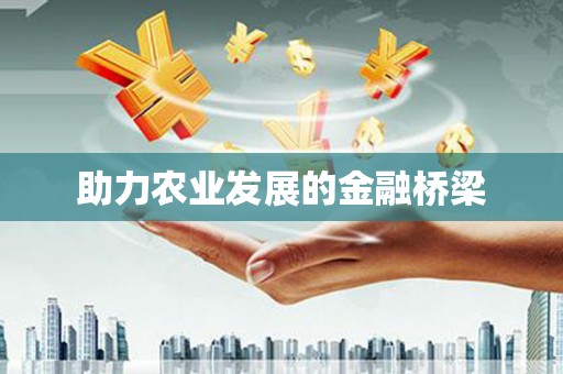 吴川助力农业发展的金融桥梁