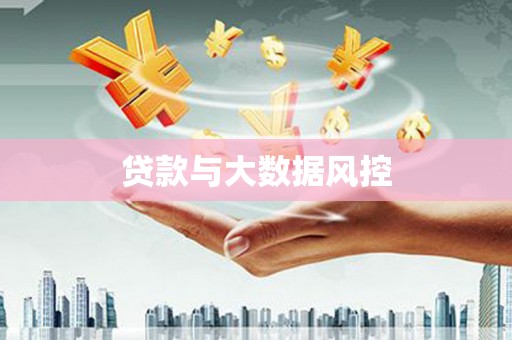 吴川贷款与大数据风控